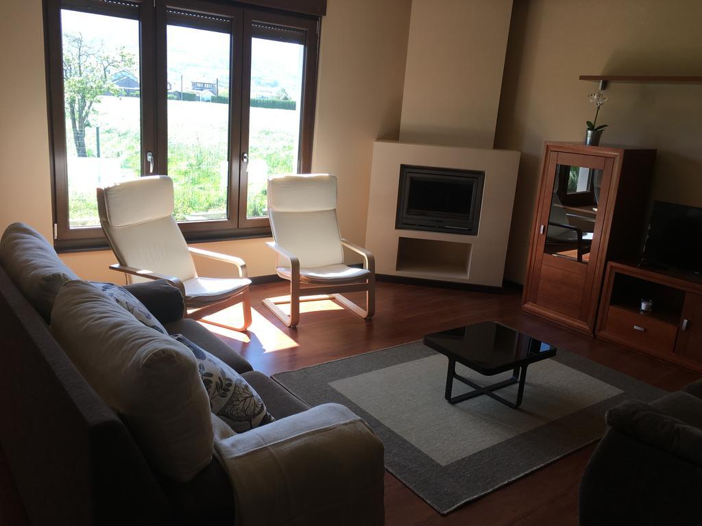 Chalet La Caleya Otur Bagian luar foto